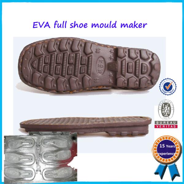 Full Shoe EVA Mould Sturdy Steel Plastic Injection Shoe Sole Mold