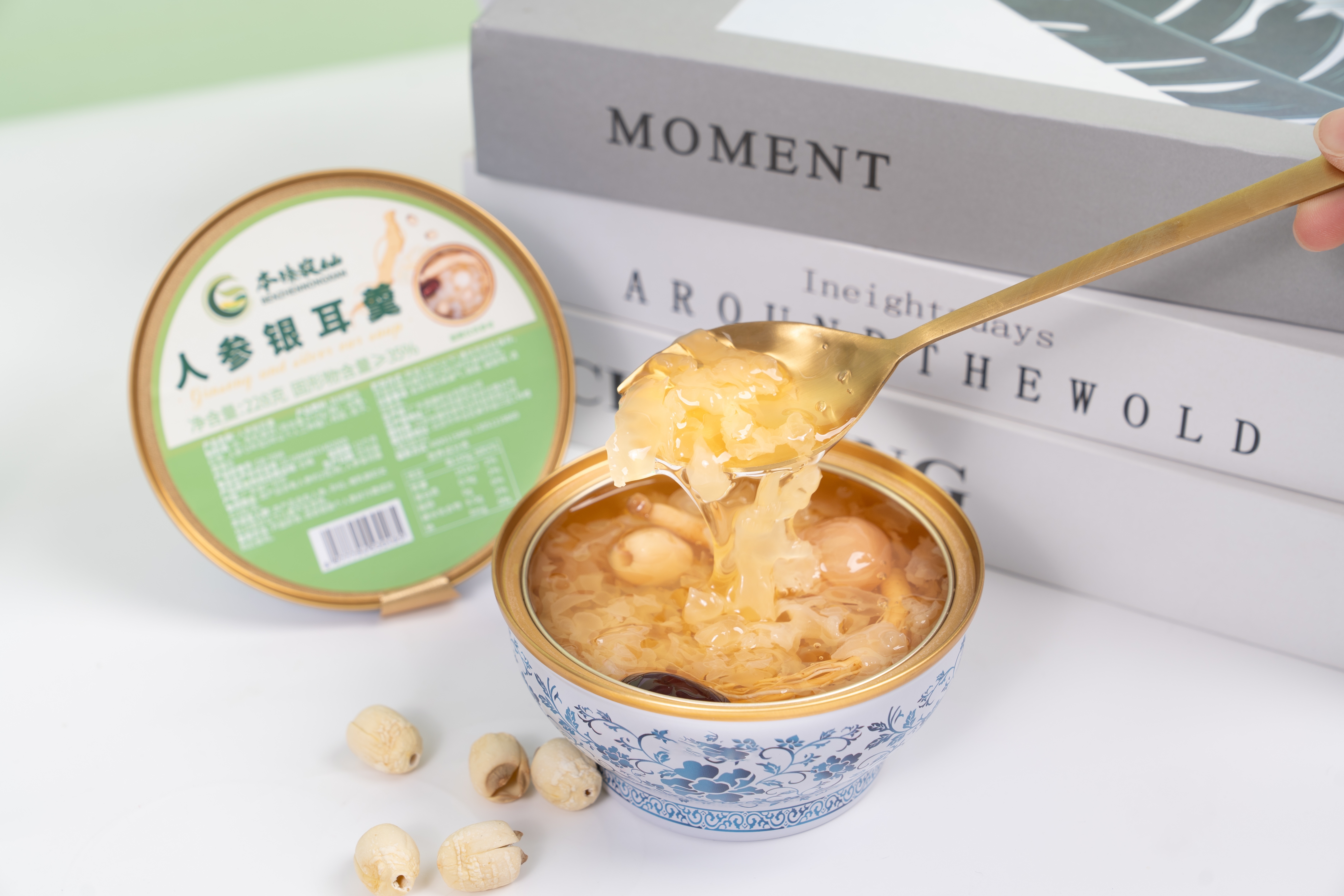 Ready To Eat After Opening The Lid Sugar-free Zero-additive White Fungus Soup Authentic Hong Kong Flavor No Added Sugar