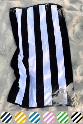 100% Cotton Stripe Designed Beach Towel Bath Towel For Beach Bath Pool