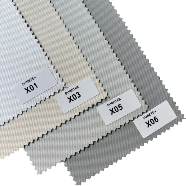 3 Ply PVC & 1 Ply 100% Fiberglass Sunscreen Fabric with UPF 50+ and Waterproof for Roller Blinds and Sunshades