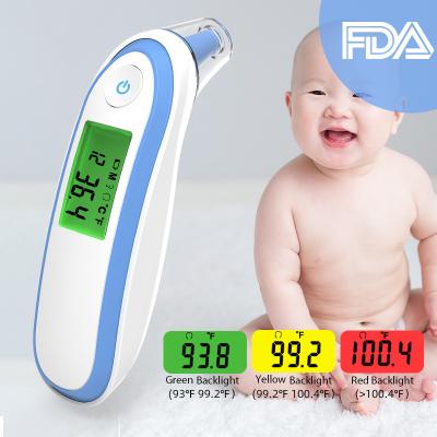 Accurate And Hygienic Dual Mode Forehead Ear Thermometer For Fever Scanning