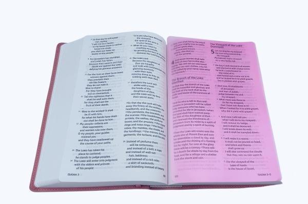Custom Holy Bible -Sewing flexible Bound-bible for woman-high opacity