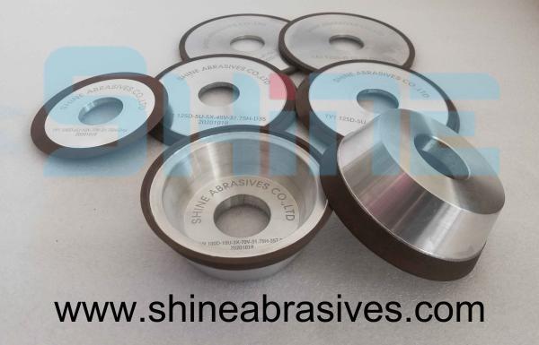 Ceramic Flared Cup Centerless Grinding Wheels 400 Degree Celsius For Industrial