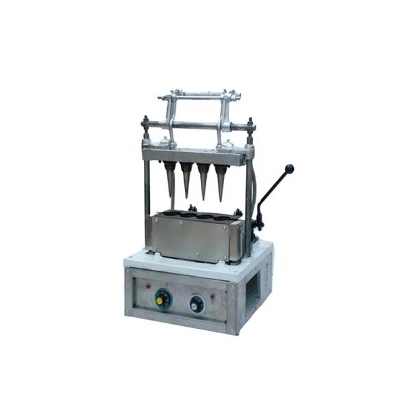 High Quality Ice Cream Waffle Cone Maker / Rolled Sugar Pizza Donut Ice Cream Cone Machine Price