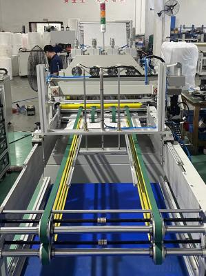 Energy-Saving Silent And Full-Automatic Ultrasonic External Trapezoidal Air Filtration Bag-Making Equipment