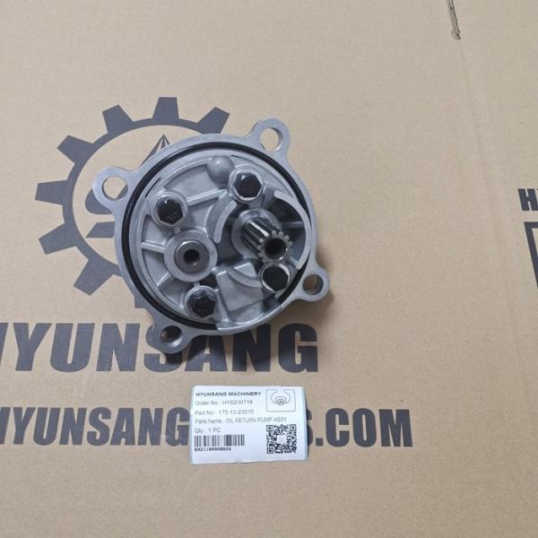 As peças de Hyunsang lubrificam o Assy do retorno 175-13-23510 1751323510 da engrenagem da bomba para D135A D155A D155C D355A D355C D65A D65E