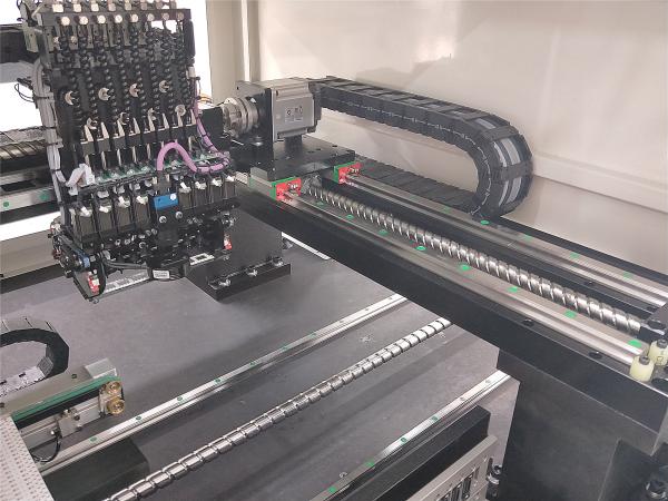 Automatic HCT-530LV Pick And Place Machine 8head LED Chip Mounter PCB Manufacturing