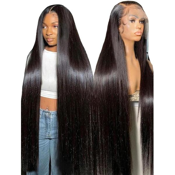 Average Size Lace Front Original Brazilian Natural Human Hair Wig For Black Women