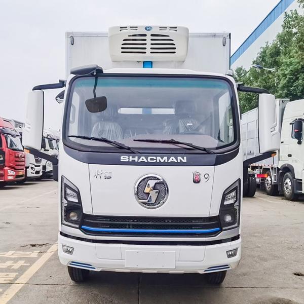 Shanqi 4x2 Refrigerated Truck Food Transport Vehicle with Manual Transmission Type and Maximum Torque Nm ≤500Nm