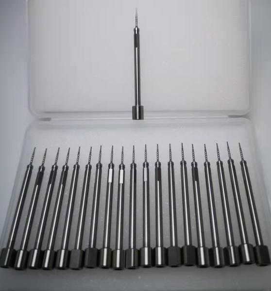 Stavax Material Mold Core Pins , Ejector Pin Skd61 With Thread Drill