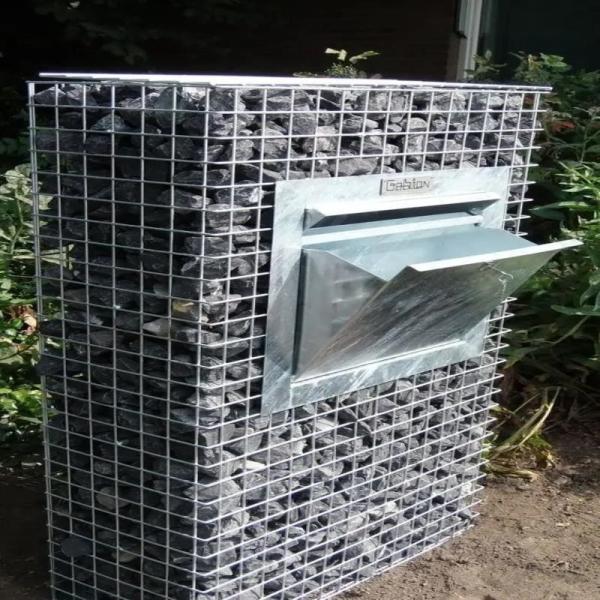 Stiffener Spiral Binder Welded Gabion Box with 2-4mm Wire Diameter and Hot Dip Galvanized Finish