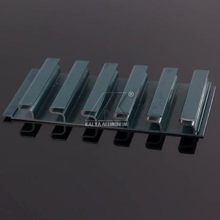 Durable Aluminum Storage Rack Frame Beautiful Figure Easy Maintaining Powder Coating