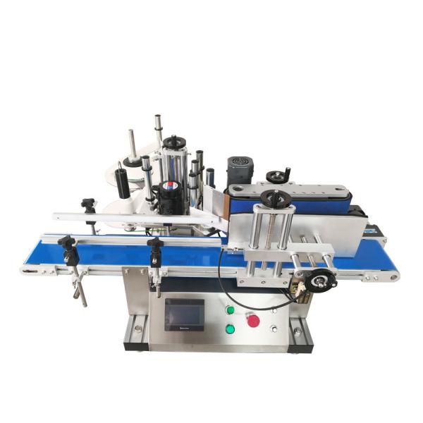 Vial Glass Jar Tabletop Can Sticker Wine Water Bottle Automatic Round Bottle Labeling Machine For Round Bottles