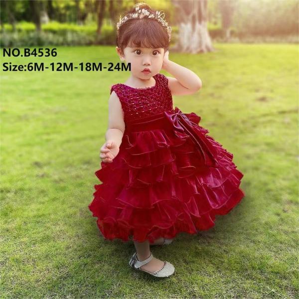 girl's princess dress evening dress wear party dress ready goods ready to ship