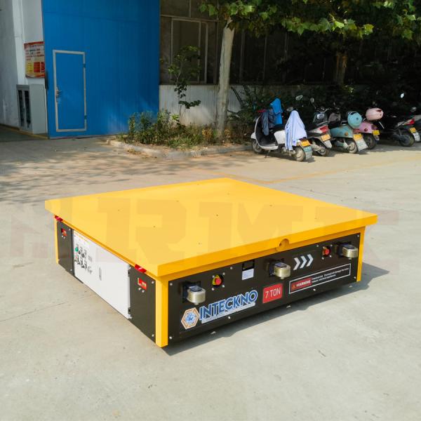 PLC Program Electric Transfer Cart 7 Tons Motorized Transfer Cart