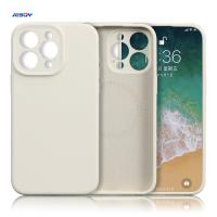 Couverture de téléphone portable en silicone liquide magnétique pour iPhone 16
