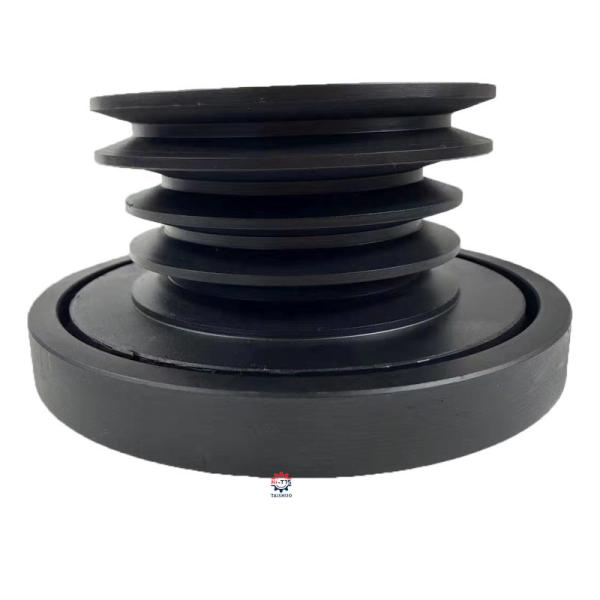 6BG1 Crankshaft Belt Pulley 1-12371470-0 1123714700 For Excavator ZX200-5G ZX230