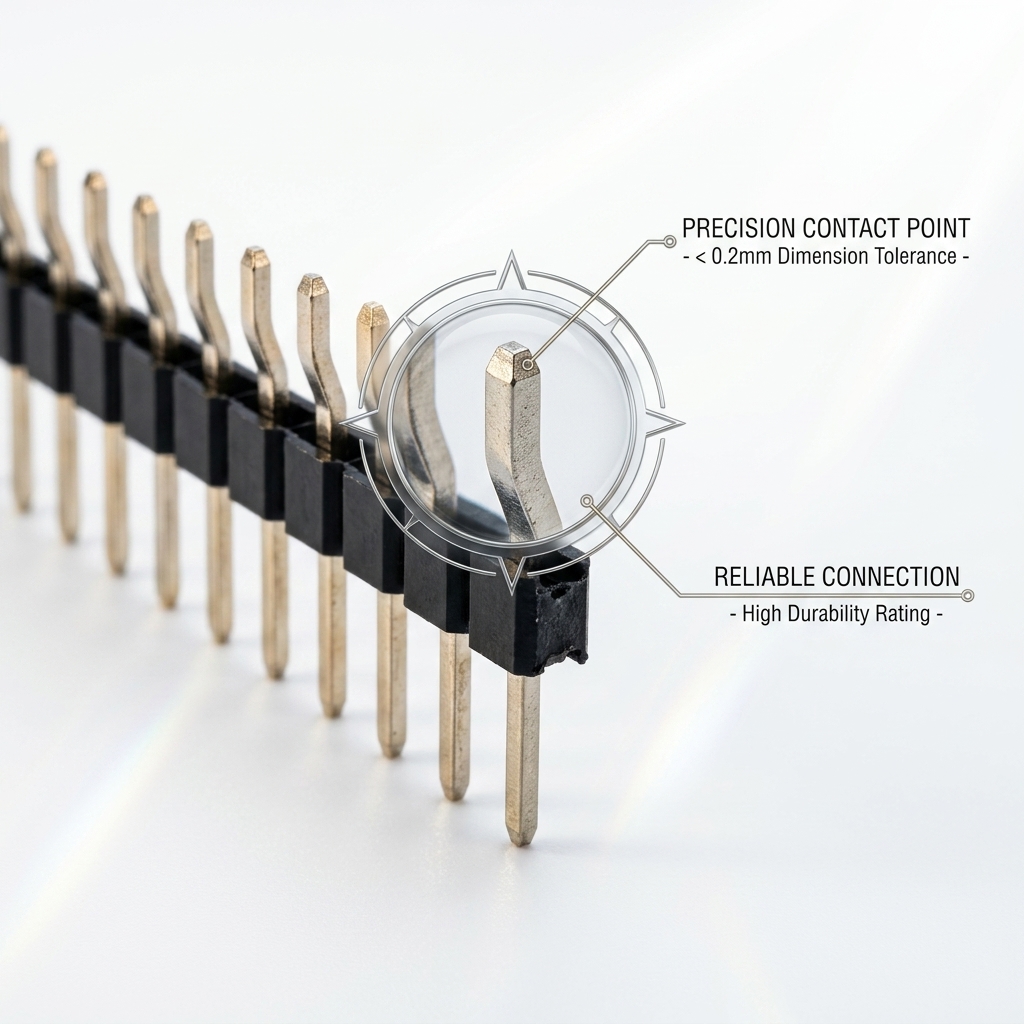 Elevated Stacking Dual Row Male Pin Header Connector 2.54mm Pitch Extended Height PCB Board Spacer