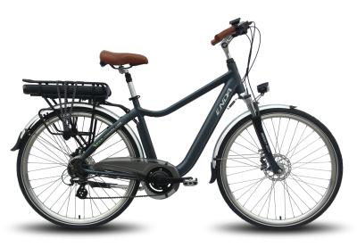 (OEM Solutions)Aluminum Alloy Electric City Bicycle 26inch 250w With Multifunction LCD Display