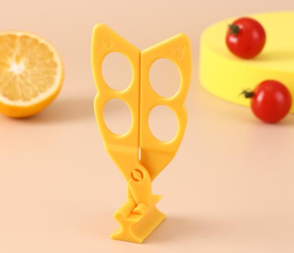 Children's Vegetable Scissors Crushing Clip Food Noodle Scissors Baby Food Scissors