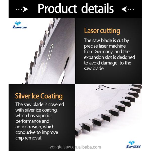 Lamboss Custom Sliding Table Circular Saw Blades for Laminate MDF Circular Saw Blades