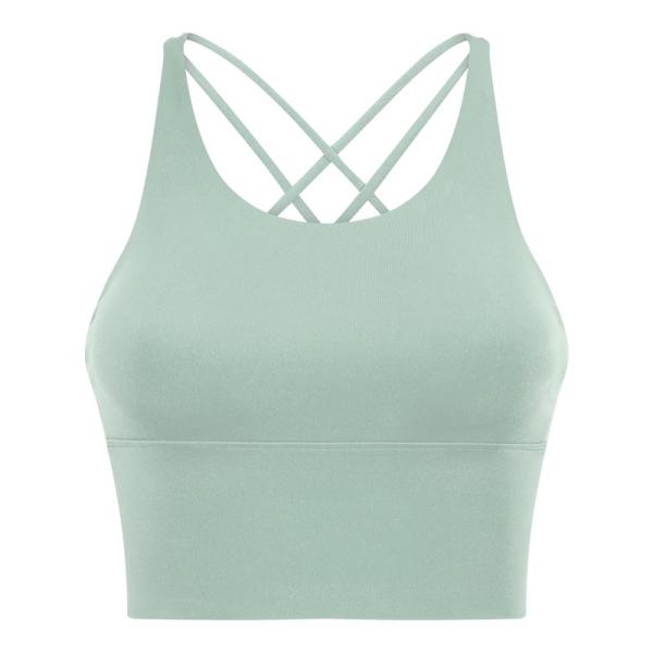 2021 popular Criss Cross Back  Yoga top Women'S  activewear Sports Fitness Bra