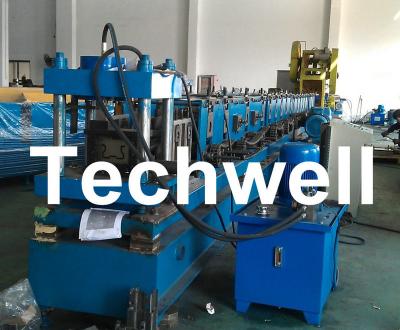 Rolo de aço de primeiro grau da cremalheira do armazenamento 45# que forma a máquina com espessura de 1,8 - de 2.3mm