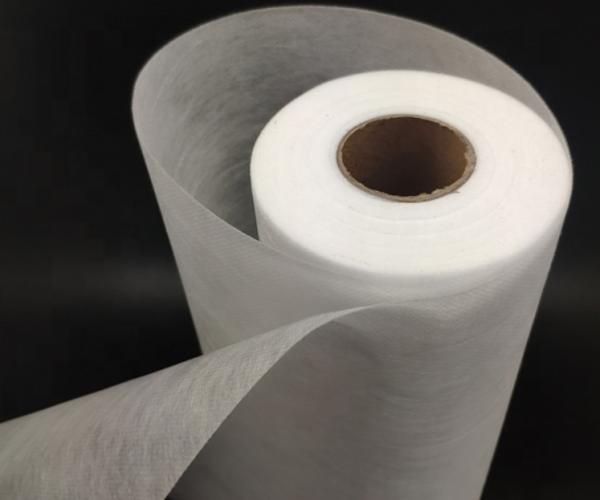 Biodegradable PLA Spunbond Nonwoven Fabrics Antibacterial 20gsm For Face Masks