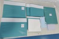 Package de procédures de la trousse chirurgicale universelle verte pour les hôpitaux européens