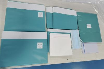 Green Universal Surgical Operating Kit Procedure Pack for European Hospitals