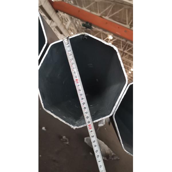 9m 250 Dan 8 Sides Electric Power Pole Anti-Corrosive Steel For Transmission Line