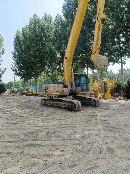 184KW Second Hand Komatsu Excavator 31100KG Weight with 22m Long Arm