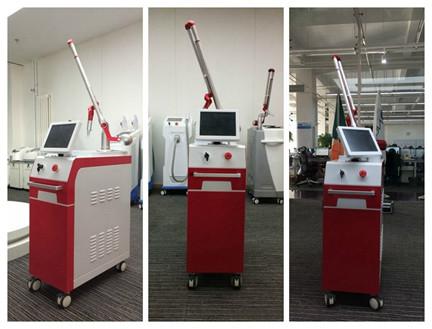Q-switched nd yag laser tattoo removal and skin rejuvenation machine with 1000W input power