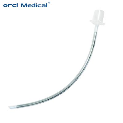 ETT PVC não tóxico, tubo endotraqueal reforçado nasal, descartável, descartável