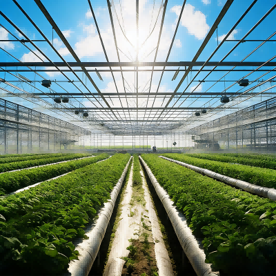 Customized Agricultural Steel Frame Buildings Corrosion Resistant