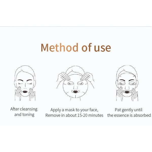 Кореец Moisturize разводя водой маска листа молока козы коллагена маски листа