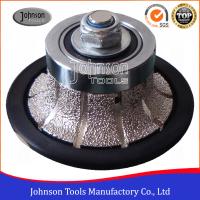 O meio vácuo No.2 Bullnose soldou Diamond Tools For Edging Stone