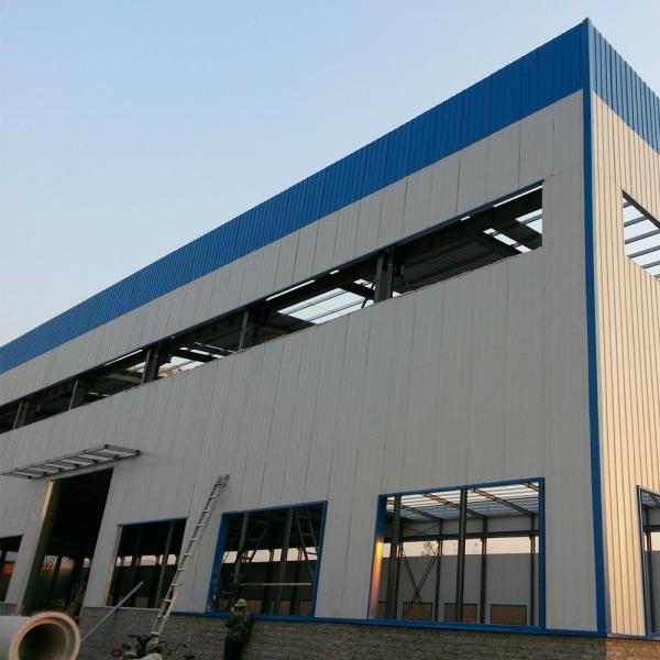 Q355b Q235b Construction de structures en acier Construction préfabriquée à carreaux en acier léger