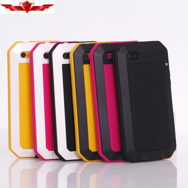 Zinc Alloy Dirtproof/Shockproof/Waterproof Cases For Iphone 4 4S 5 5S