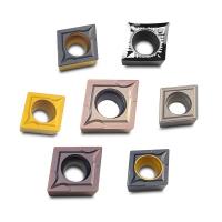 Insert de tournage de carbure Ccmt de haute qualité pour outils de découpe de tour CNC en acier