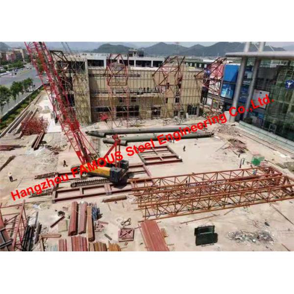 Гальванизированная крыша ферменной конструкции трубы промышленной стали структурная для торгового центра