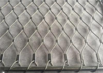 Balcony Balustrade Infill Stainless Rope Mesh Steel Architecture System For Fence