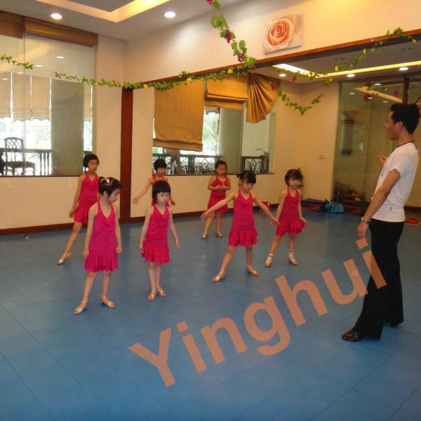 Dance Room Plastic Indoor Sports Flooring Plastic Floor Assembly Interlocking Tile Sport Floor