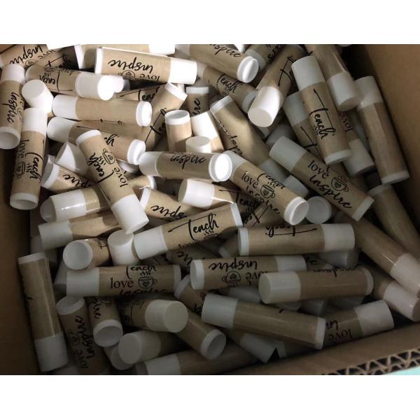 Создание программы-оболочки подарка рождества SPF 15 взрослым органическим ясным благоуханием бальзама губы свободное