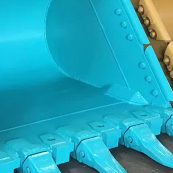 Garbage Q355 Heavy Duty Excavator Buckets Hardox 500 ISO9001