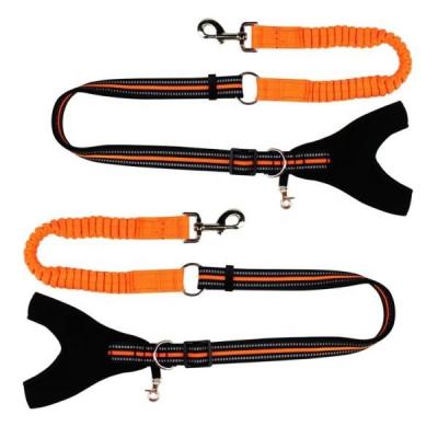 Coleiras de cão e trelas da forma com corda trançada do nylon retrátil prolongado elástico