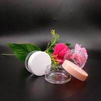 Venda a quente embalagem plástica de cosméticos PS 5g 10g 30g frascos para creme facial