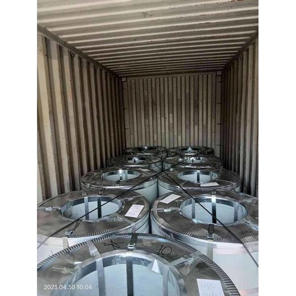 PPGL bobina de acero AKZO NOBEL PE SMP PVDF G300 G400 G450 G550 de arriba y atrás 5+20um