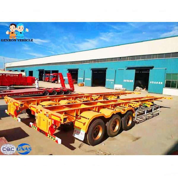 Skeleton Hydraulic Container Trailer