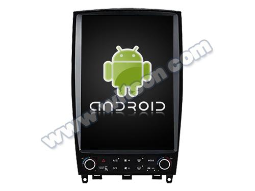 Écran Android Vertical Tesla 12.1 pour Infiniti EX25/EX30/EX35/EX37/QX50 2007-2017, Système multimédia stéréo GPS Carplay pour voiture